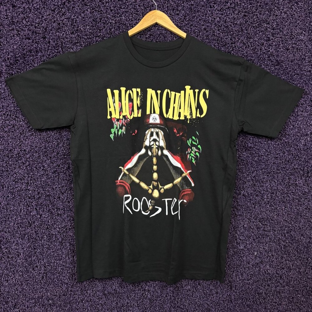 Alice In Chains Rooster Rock T-Shirt Size Extra Large